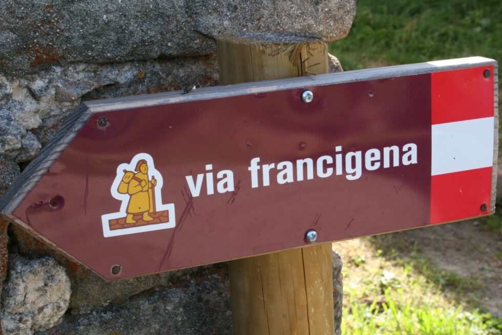 viaggio trekking in Via Francigena