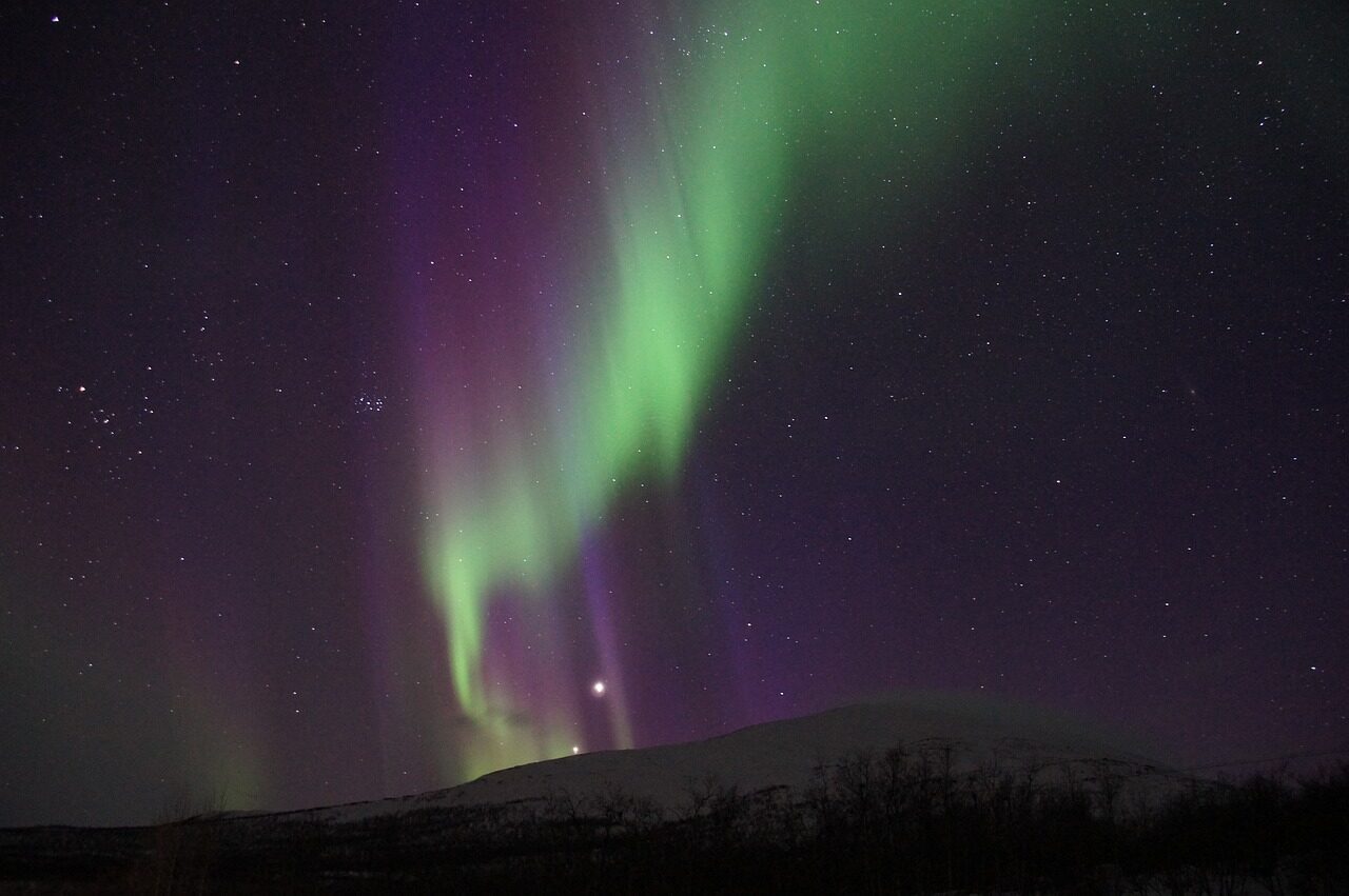 Aurora boreale di Martins Str