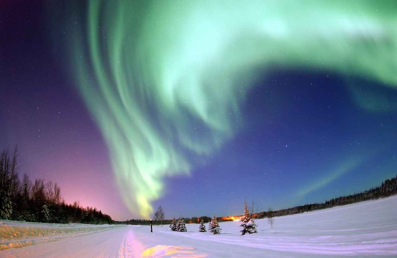 Aurora boreale di Wilkimages